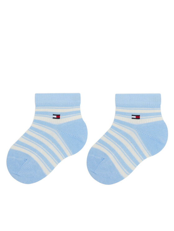 Tommy Hilfiger Tommy Hilfiger Vaikiškų trumpų kojinių komplektas (3 poros) 701236342 Mėlyna