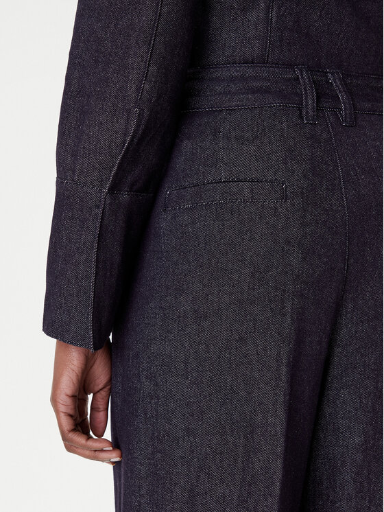 French Connection French Connection Jeans hlače 74ZAU Mornarsko modra Wide Leg