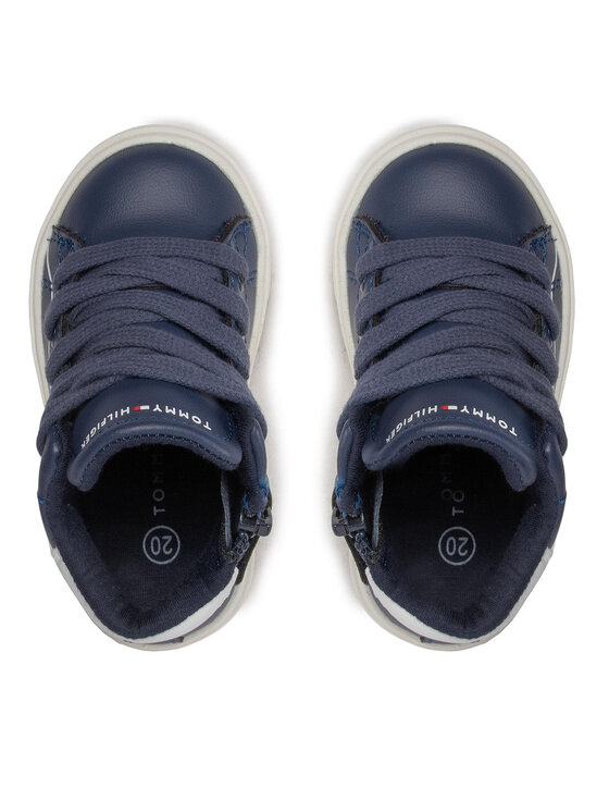 Tommy Hilfiger Tommy Hilfiger Sneakersy High Top Lace-Up T1B9-32459-1431 M Granatowy