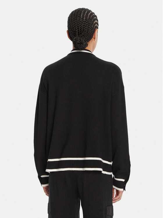 Liu Jo Sport Sweter TF5229 MS59L Czarny Regular Fit