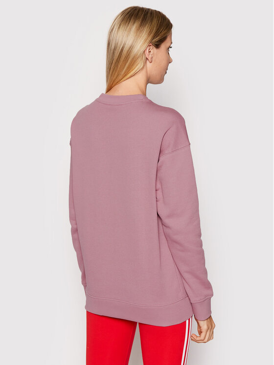 adidas Sweatshirt adicolor Trefoil HE9536 Violett Regular Fit | Modivo.at