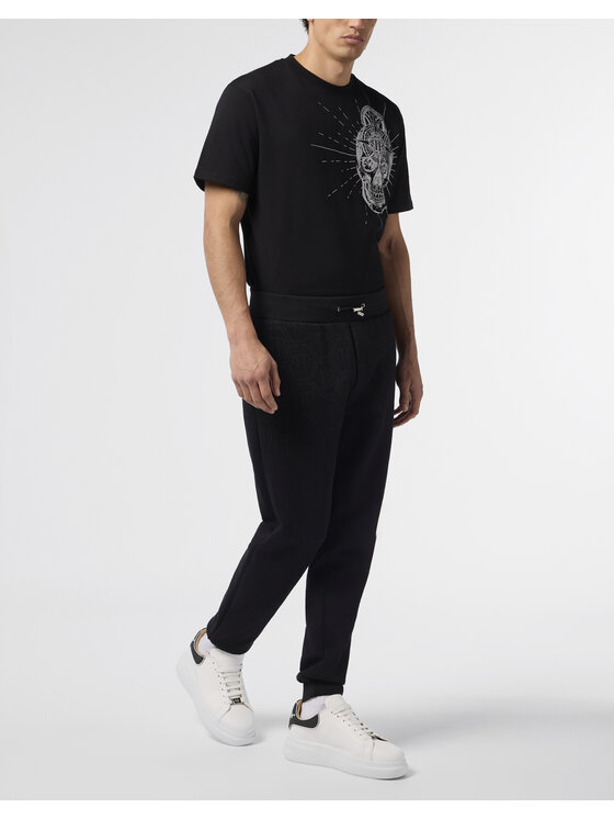 PHILIPP PLEIN PHILIPP PLEIN Spodnie dresowe 29693 Czarny Jogger Fit