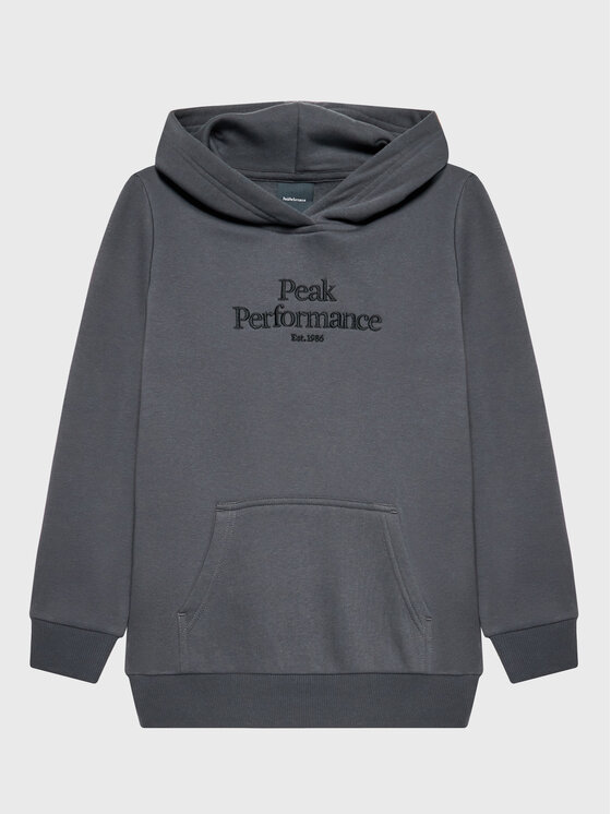 Peak Performance Peak Performance Mikina Original G77748230 Šedá Regular Fit
