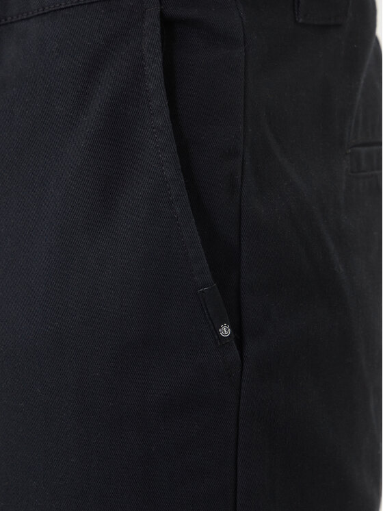 Element Element Chino kalhoty Relax Work ELYNP00181 Černá Relaxed Fit