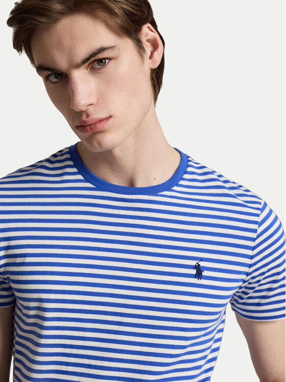 Polo Ralph Lauren Polo Ralph Lauren T-krekls 710956828505 Zils Regular Fit