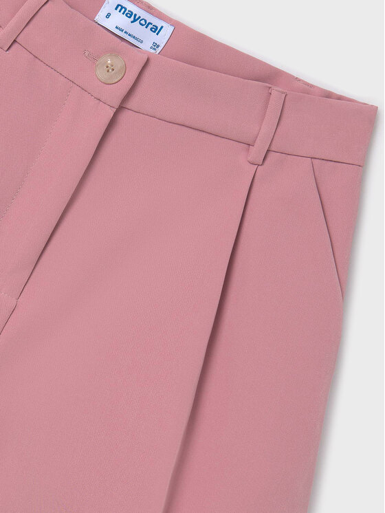 Mayoral Mayoral Pantaloncini di tessuto 6266 Rosa Regular Fit