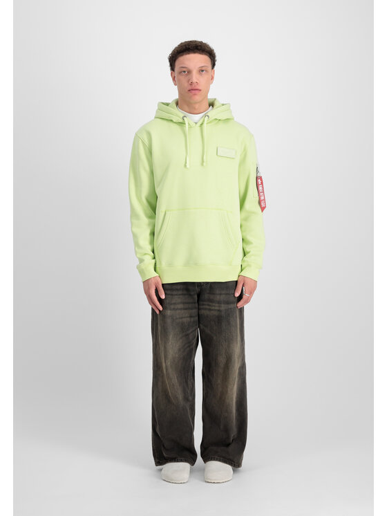 Alpha Industries Alpha Industries Bluza Red Stripe Hoodie Żółty Regular Fit