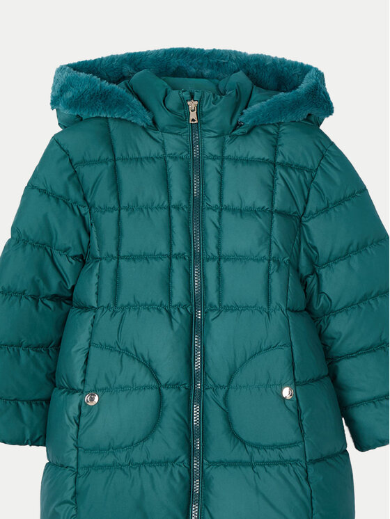 Mayoral Mayoral Зимно яке 4490 Зелен Regular Fit