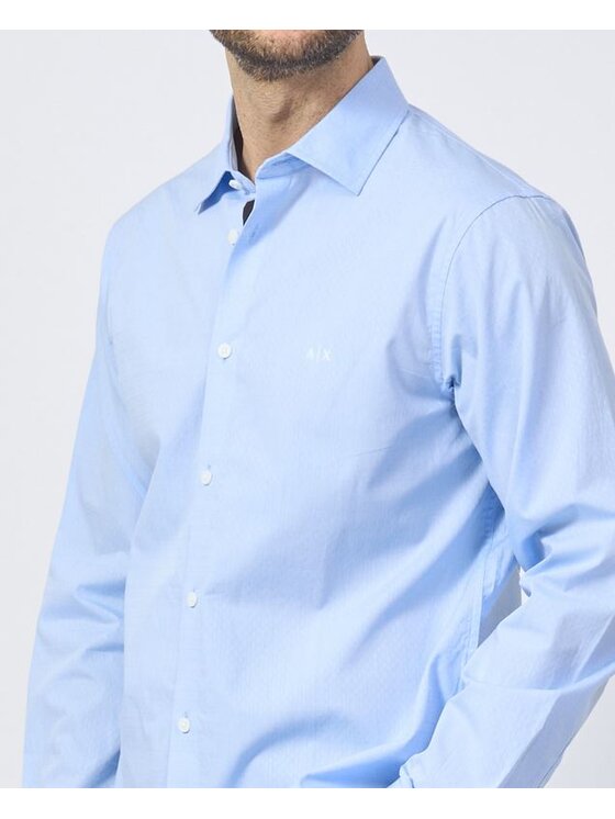 Armani Exchange Armani Exchange Camicia XM000714 AF13207 FB055 Blu Regular Fit