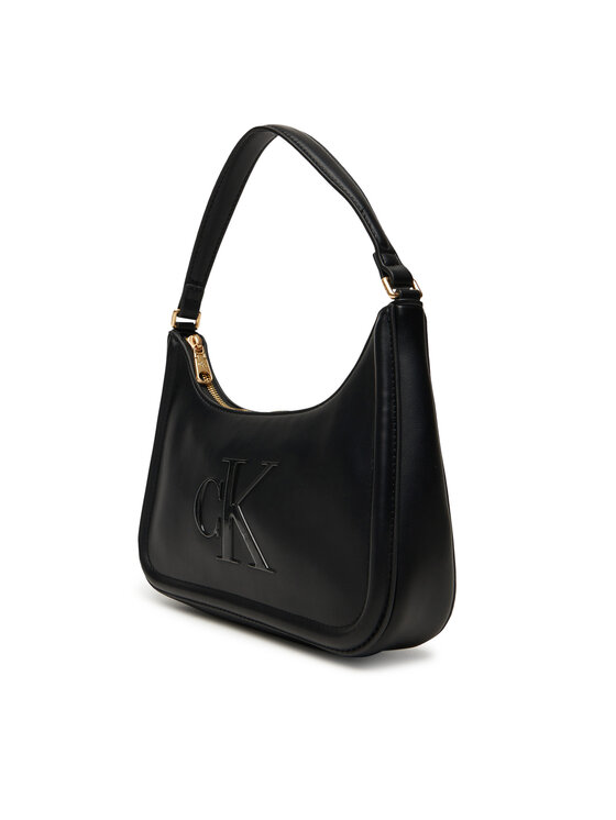 Calvin Klein Calvin Klein Τσάντα Bold Ck Small Shoulder Bag LV04F3230G Μαύρο