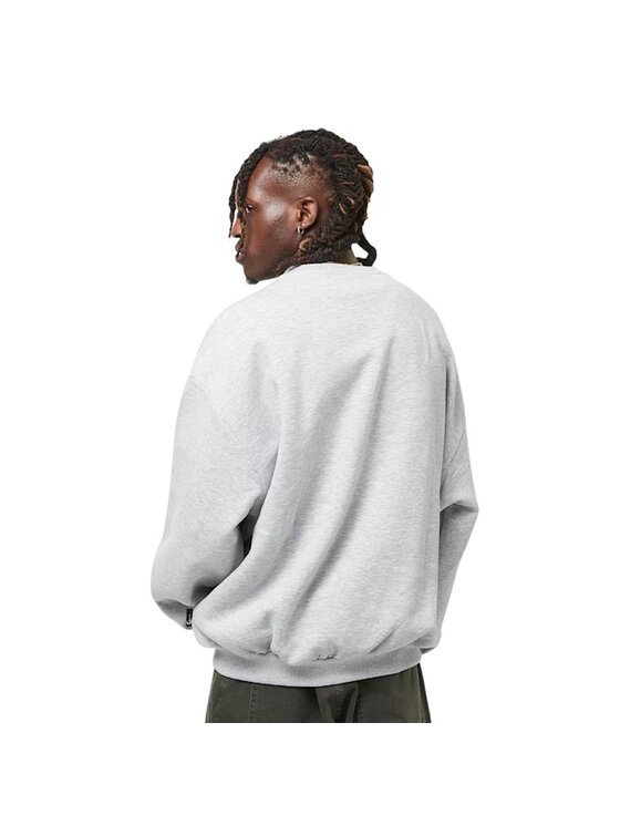 Karl Kani Karl Kani Bluza Inside Out Crew Szary Regular Fit
