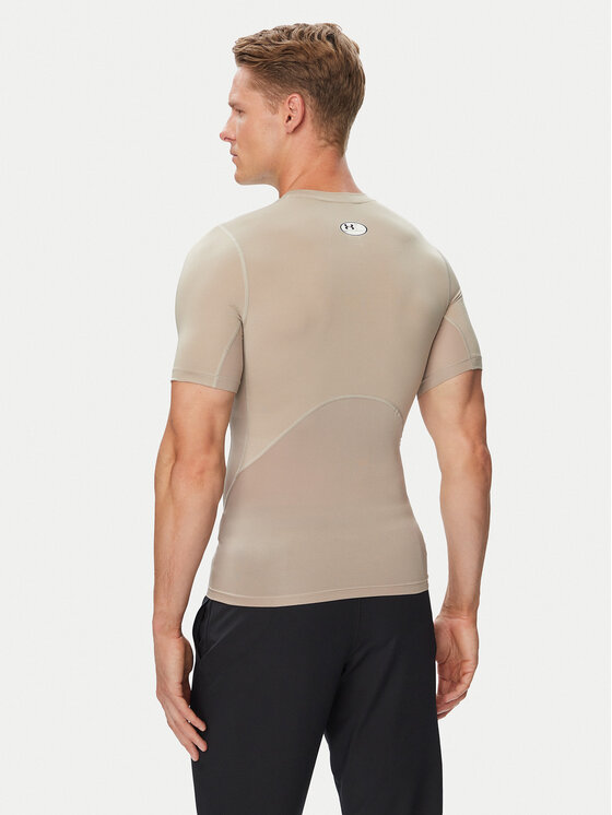 Under Armour Under Armour Treniņkrekls Ua HeatGear® Armour 1361518 Bēšs Slim Fit