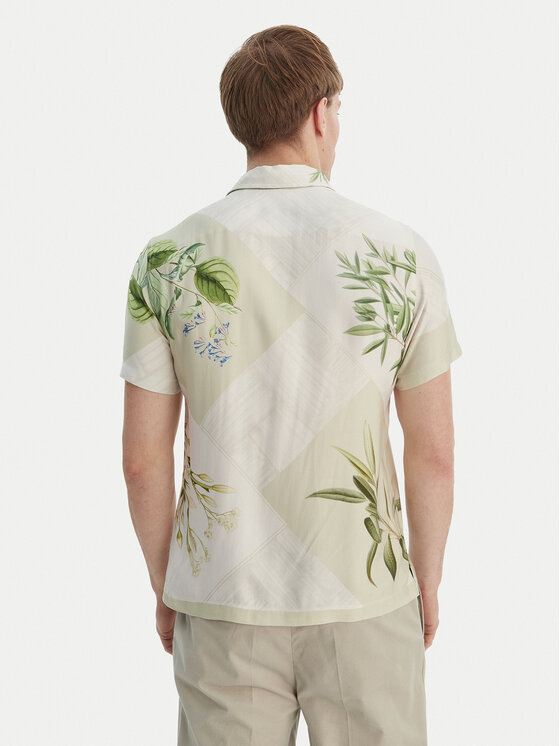 Guess Guess Camicia M6GH81 W2063 Verde Regular Fit