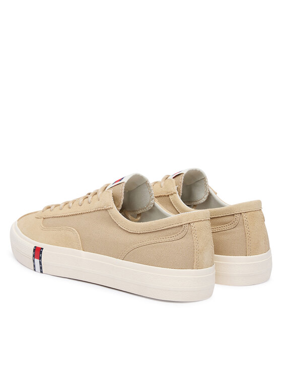 Tommy Hilfiger Tommy Hilfiger Sneakers aus Stoff Archive Vulc Y2K EM0EM01760 Dunkelbeige