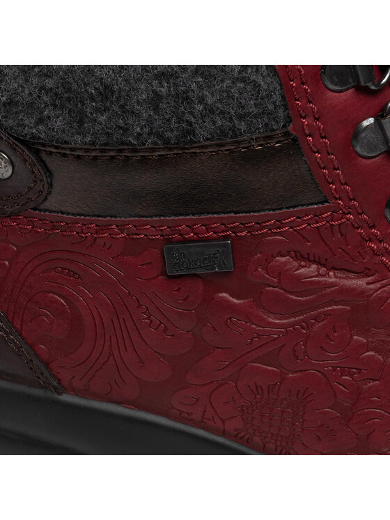 Rieker Rieker Īsie zābaki L7144-35 Bordo