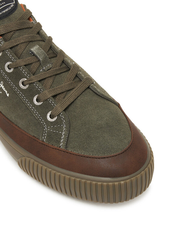 Pepe Jeans Pepe Jeans Sneakersy Ben Evolution M PMS300001 Kaki