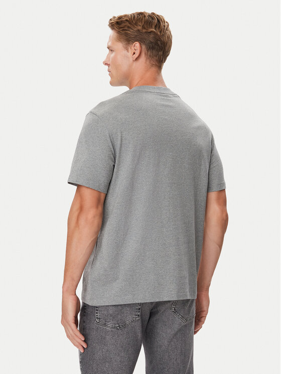 Calvin Klein Jeans Calvin Klein Jeans T-Shirt Easy Monologo LV04RC275G Szary Regular Fit