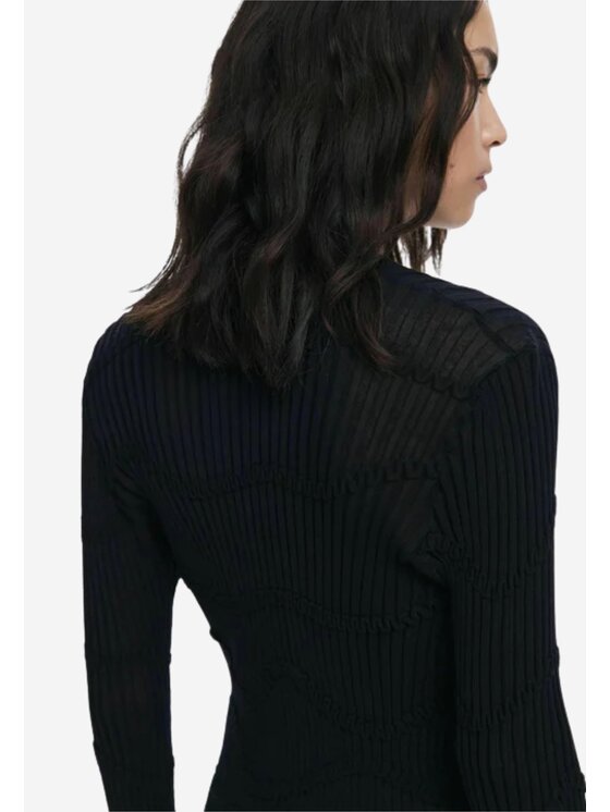 Desigual Desigual Ζακέτα JERS_GINEBRA Μαύρο Slim Fit