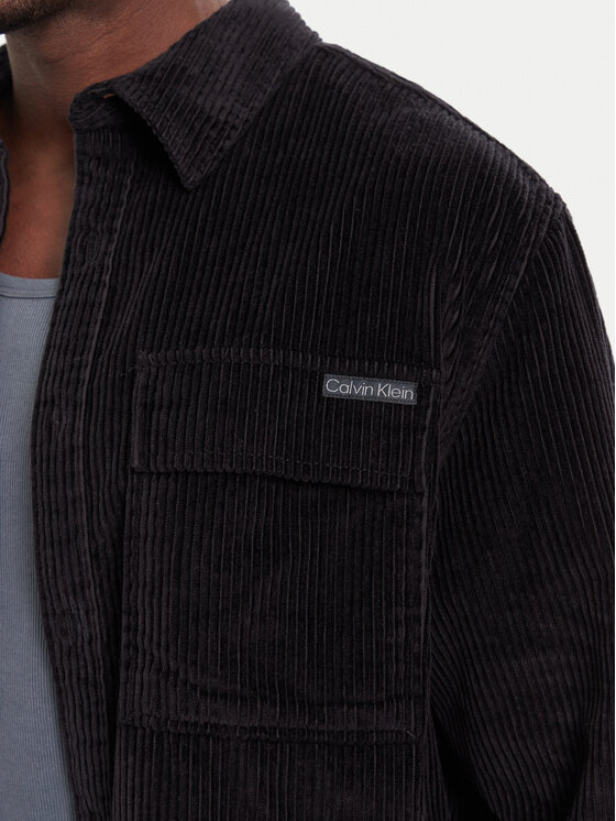 Calvin Klein Jeans Calvin Klein Jeans Marškiniai LV04RD106G Juoda Relaxed Fit