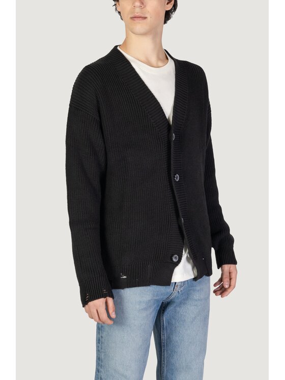 Underclub Underclub Cardigan 24IUC80171 Nero To Fit