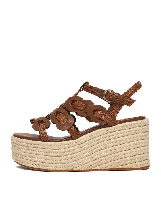 Badura Badura Sandały EO-AMANI-LT0228-26-806 Brązowy