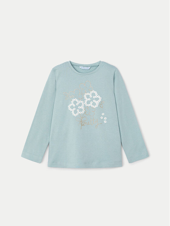 Mayoral Mayoral Блузка 4072 Зелений Regular Fit