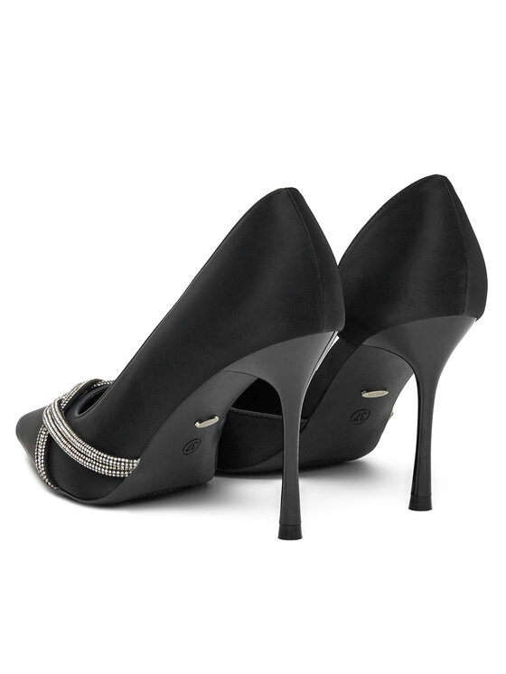 DeeZee DeeZee Pantofi cu toc subțire BG-2032 Negru