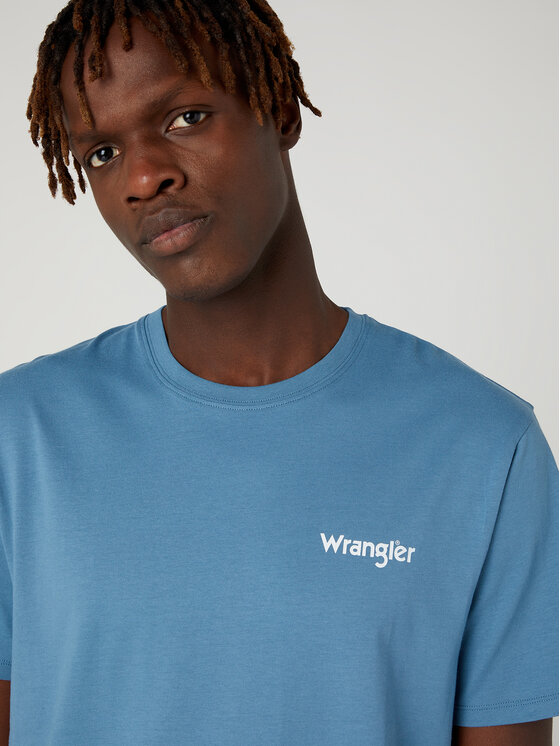 Wrangler Wrangler Komplet 2 t-shirtów W7BZFQ84Z 112332762 Kolorowy Regular Fit