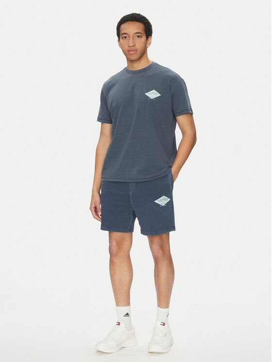 Tommy Jeans Tommy Jeans Marškinėliai Varsity DM0DM20806 Tamsiai mėlyna Relaxed Fit
