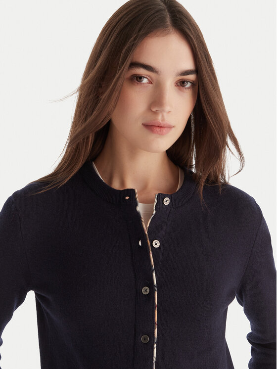 Barbour Barbour Kardigan Pendle LKN1076NY78 Tamnoplava Regular Fit