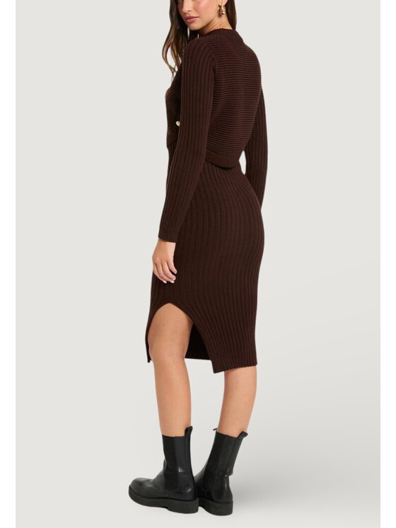 Morgan De Toi Morgan De Toi Vestito da giorno 252-RMOMO Marrone Mom Fit