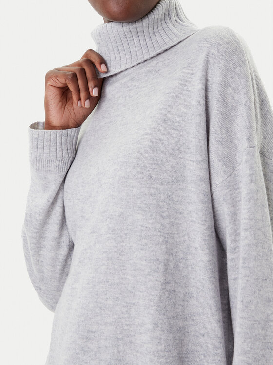 Liu Jo Sport Liu Jo Sport Rollkragenpullover TF5179 MS026 Grau Regular Fit