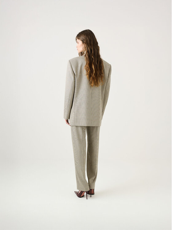La Mania La Mania Pantalone da abito VALLEY Beige Classic Fit