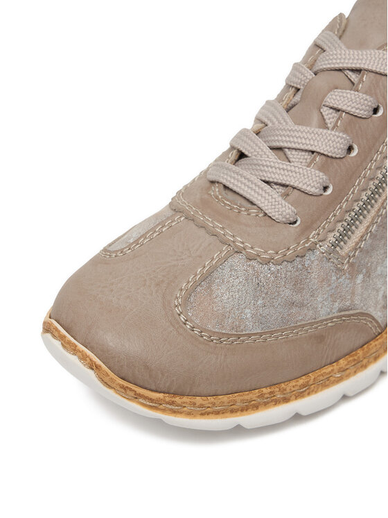 Rieker Rieker Halbschuhe N4221-90 Beige