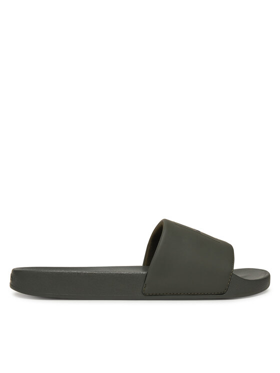 Calvin Klein Šľapky Pool Slide W/ Ck Square HM0HM01754 Zelená