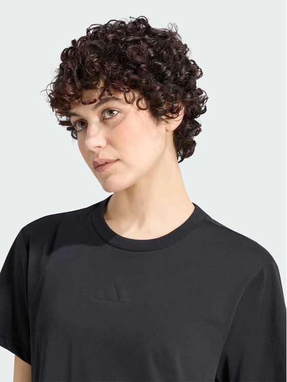 adidas adidas Koszulka techniczna 168790 Czarny Loose Fit