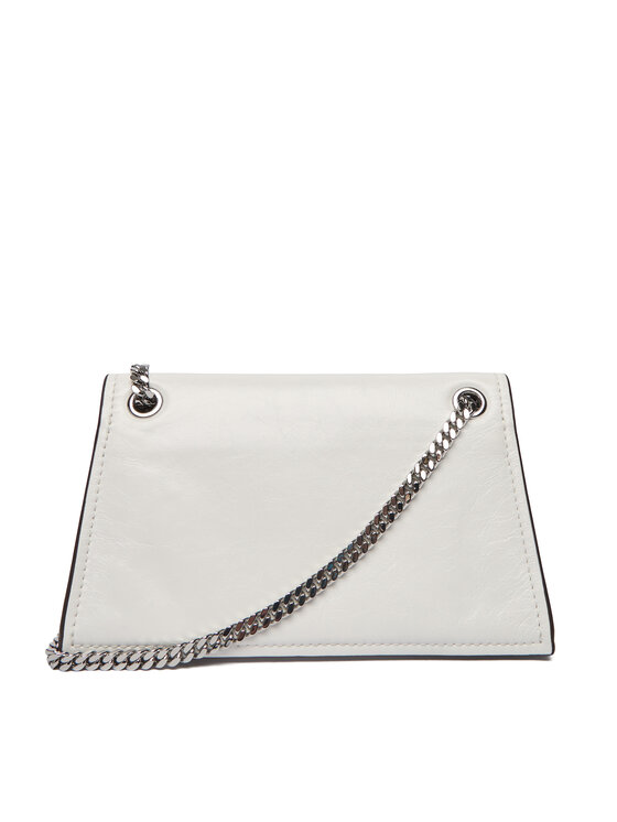 Tory Burch Tory Burch Дамска чанта Kira Turnlock Mini Bag 176642 Бял