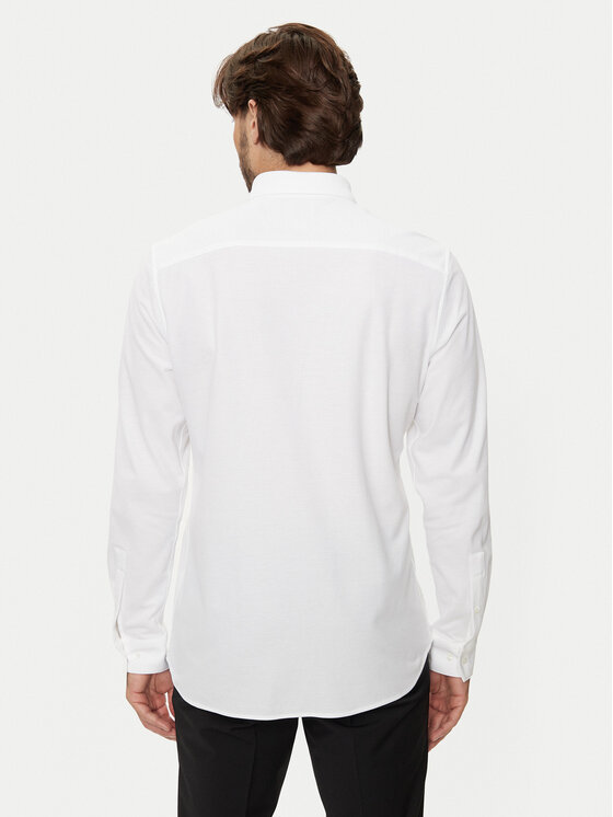 Calvin Klein Calvin Klein Πουκάμισο K10K113311 Λευκό Regular Fit