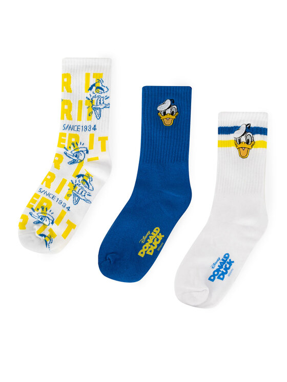Mickey&Friends Mickey&Friends 2er-Set hohe Kindersocken ACCCS-SS24-317DSTC Dunkelblau