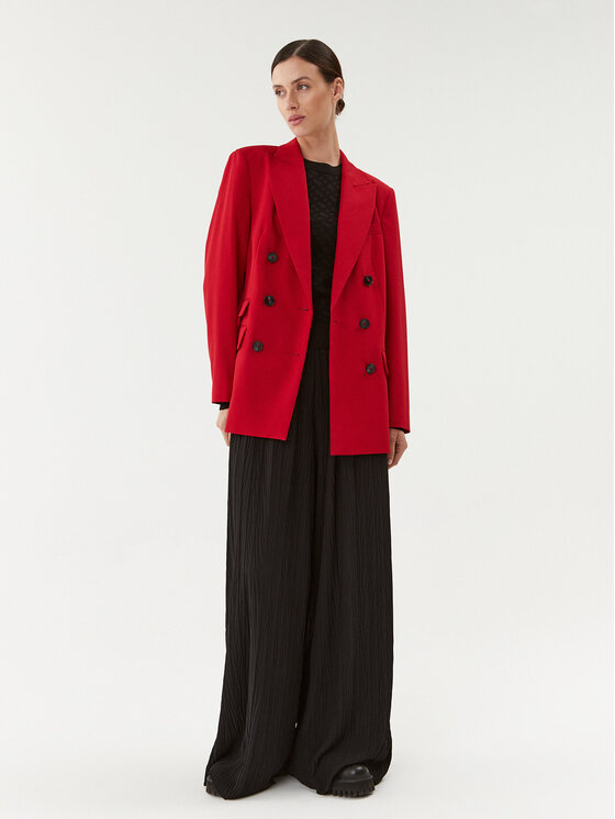 United Colors Of Benetton United Colors Of Benetton Sakoi 20K6DW010 Crvena Comfort Fit