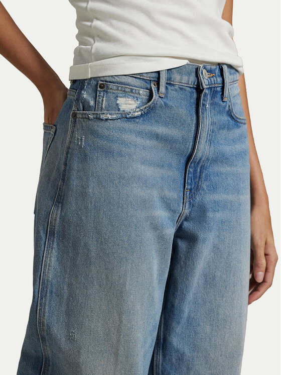 Polo Ralph Lauren Polo Ralph Lauren Jeansy 211969409001 Niebieski Mom Fit