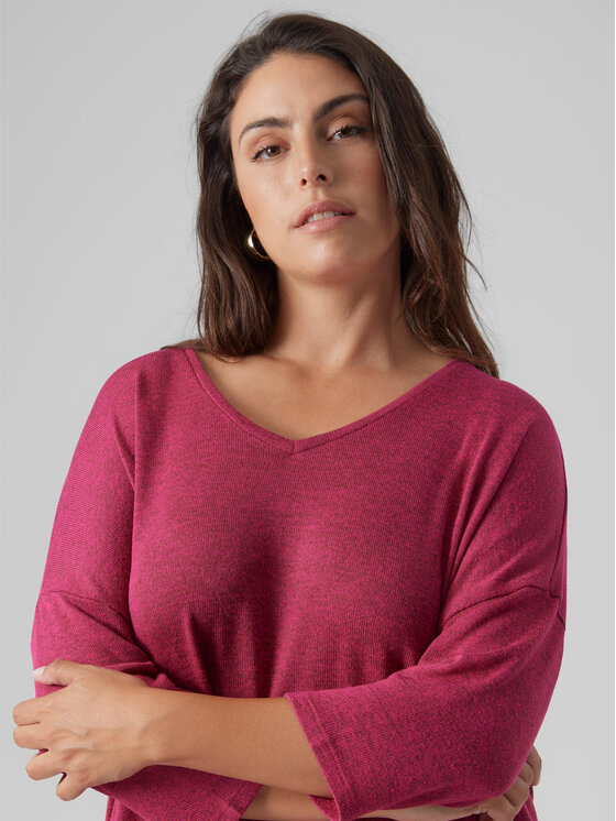 Vero Moda Curve Vero Moda Curve Blúz Brianna 10297287 Piros Regular Fit