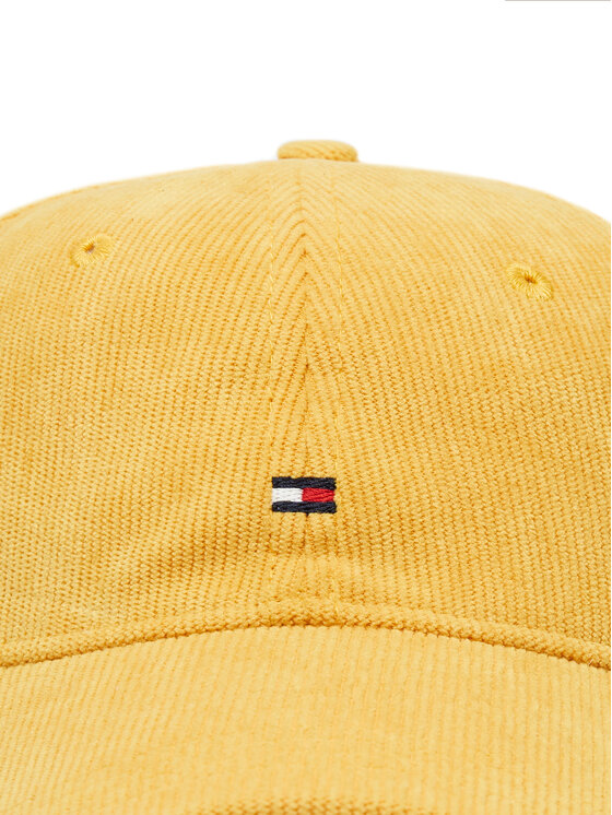Tommy Hilfiger Tommy Hilfiger Czapka z daszkiem Th Flag AM0AM12757 Żółty