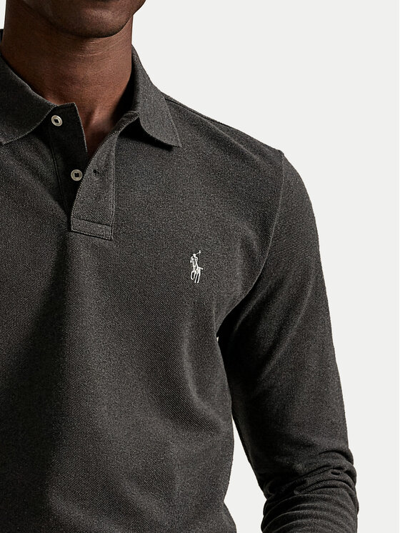 Polo Ralph Lauren Polo Ralph Lauren Polo 710680790147 Ανοιχτό γκρι Custom Slim Fit