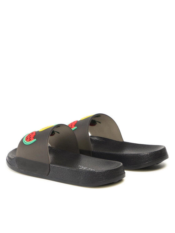 Nelli Blu Nelli Blu Pantoletten CF2177-1 Schwarz