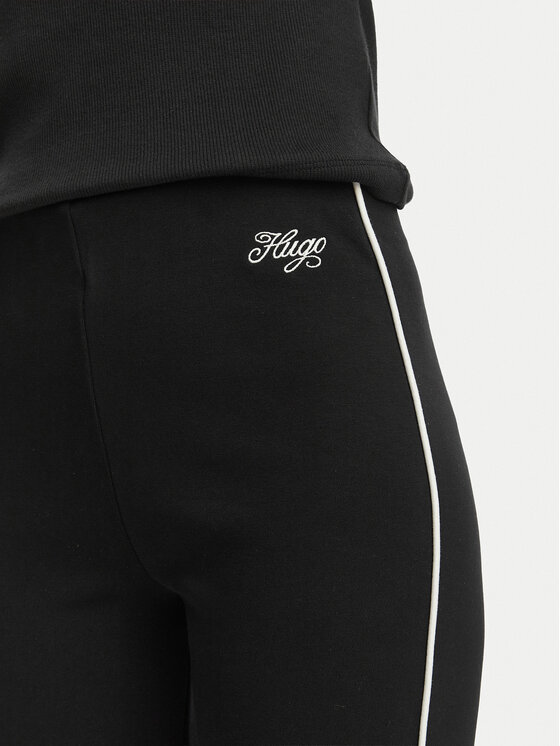 HUGO HUGO Sportinės kelnės Niflack 50558616 Juoda Regular Fit