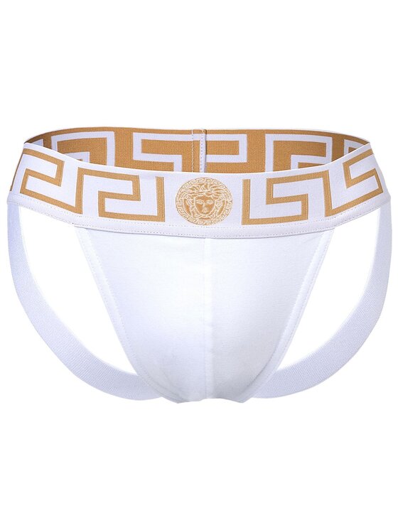 Versace Versace Slipy Jock Strap 26530 Biały