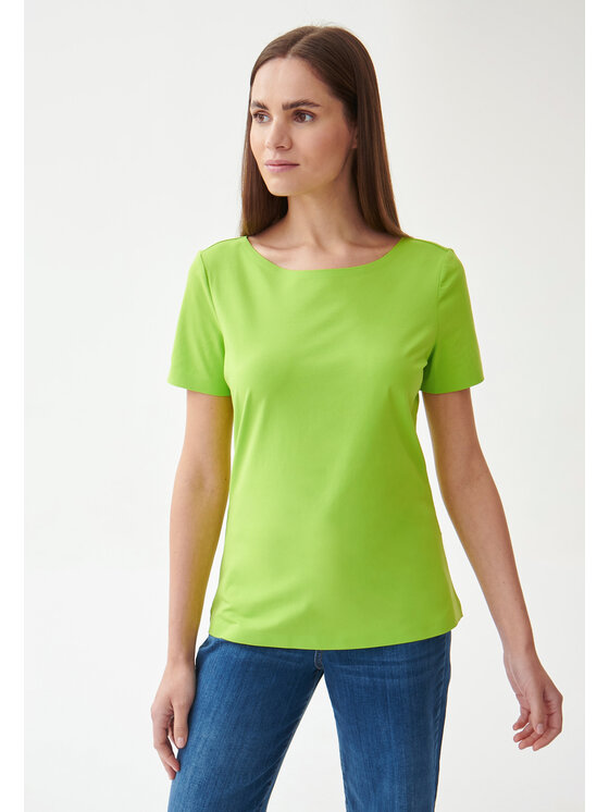 TATUUM TATUUM Bluzka MIKAJA Zielony Classic Fit