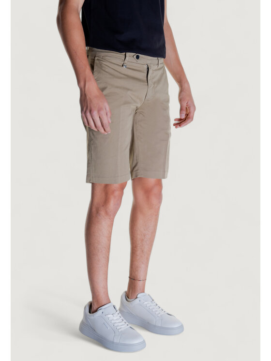 Antony Morato Antony Morato Bermuda BRYAN Beige Bermuda Fit