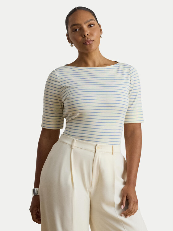 LAUREN RALPH LAUREN LAUREN RALPH LAUREN Majica Judy 200P13919001 Bež Regular Fit